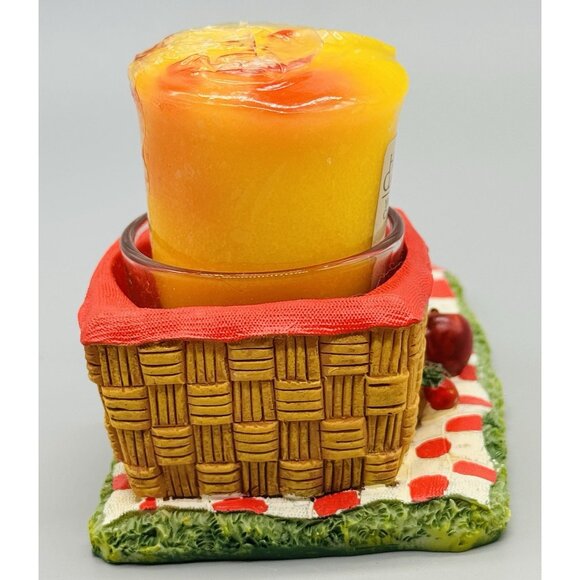 Yankee Candle Ant Picnic Summer Fruits Burger 4.5 inch Votive Holder 1190601 - Picture 5 of 10